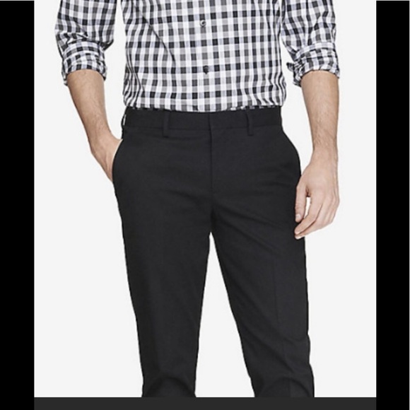 Men's Perry Ellis Dress Black Pants 34/32 B2. - Picture 1 of 8